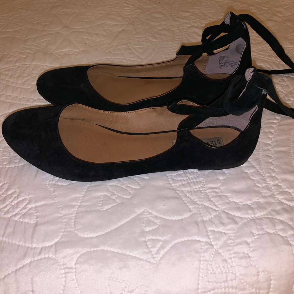 Lace up flats